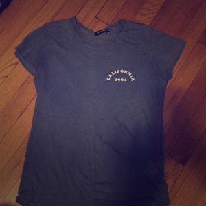Brandy Melville blue shirt
